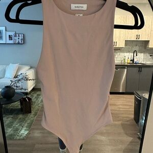 Babaton Mauve Sleeveless Bodysuit